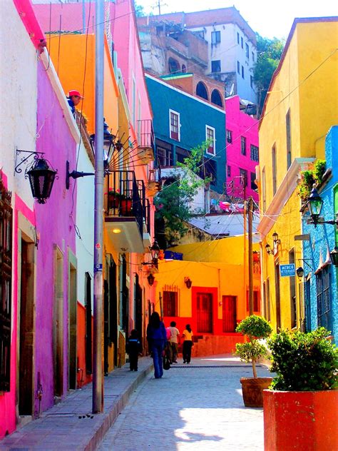 Most colorful street in Guanajuato, Mexico | Interesting Places I Have Been | Pinterest ...