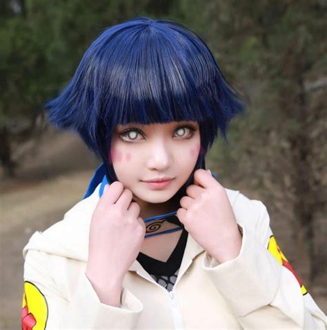 New Fashion Popular Cosplay Short Wigs Hinata Hyuga Blue-black Short Hair GMA | eBay