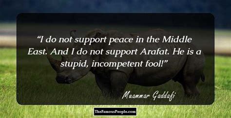 25 Famous Muammar Gaddafi Quotes