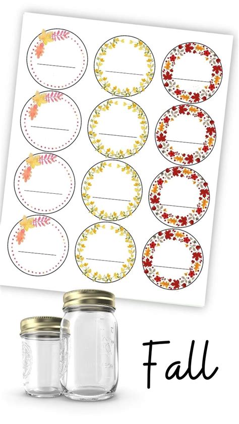 Free Printable Labels For Jars