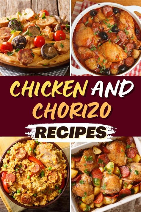 10 Best Chicken and Chorizo Recipes - Insanely Good