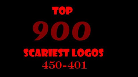 Top 900 Scariest Logos of ALL TIME (Part 10, 450-401) - YouTube