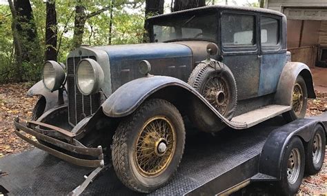 Waiting 54 years: 1929 Franklin Brougham 135 | Barn Finds