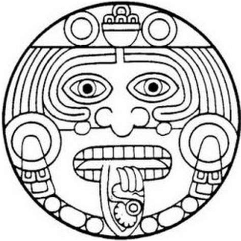 Easy Drawing Aztec Art