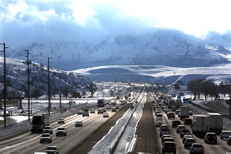 Travel delays: I-15 to Vegas, I-5’s Grapevine reopen after drivers stranded in snow for hours ...