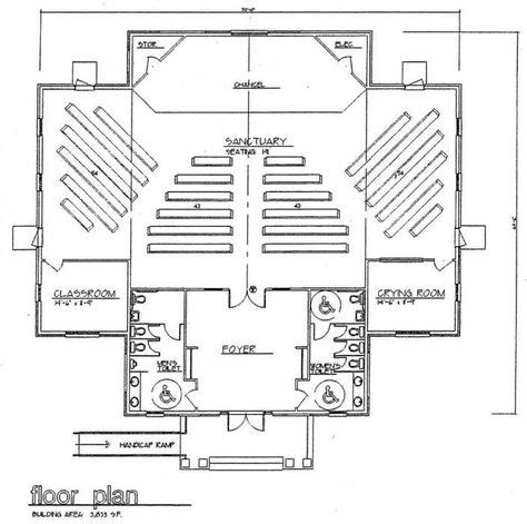 28 Church Seating Chart Template in 2020 | Church design sanctuary ...