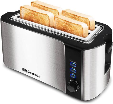 The 12 Best Long Slot Toasters to Prepare the Desired Crispy Toast for ...