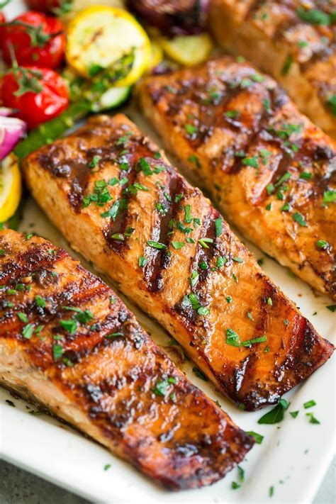 5 Ingredient Marinated Grilled Salmon (Cooking Classy) | Grilled salmon recipes, Salmon recipes ...