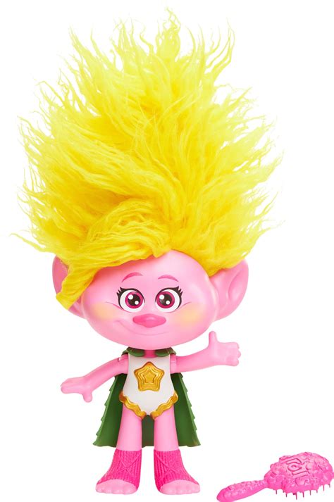 DreamWorks Trolls Band Together Rainbow HairTunes Viva Doll with Light & Sound, Toys Inspired by ...