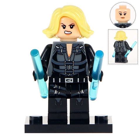 Black Widow Marvel Universe Avengers Infinity War Lego Moc Minifigures Toy Gift - Figures