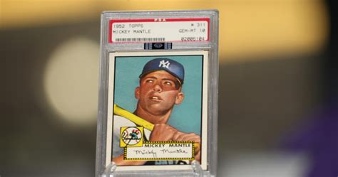 Yankees Legend Mickey Mantle 1952 Topps Card Sells for $2M at Auction ...