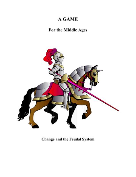 Complete handbook on the Feudal Game