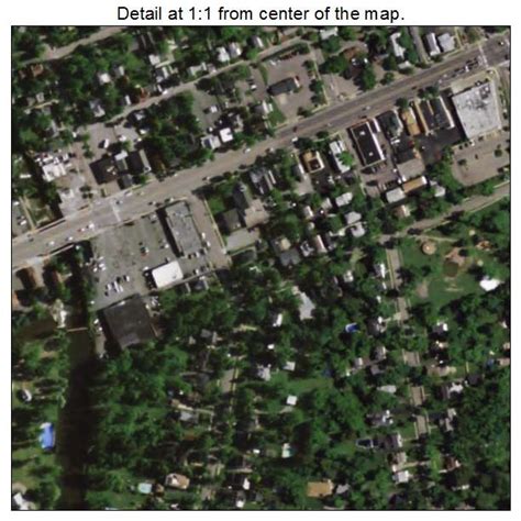 Aerial Photography Map of Williamsville, NY New York