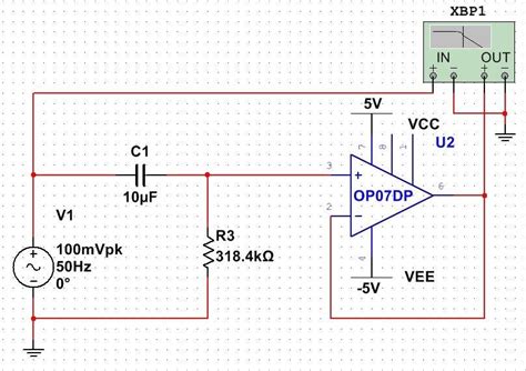 Active High pass filter circuit | Download Scientific Diagram