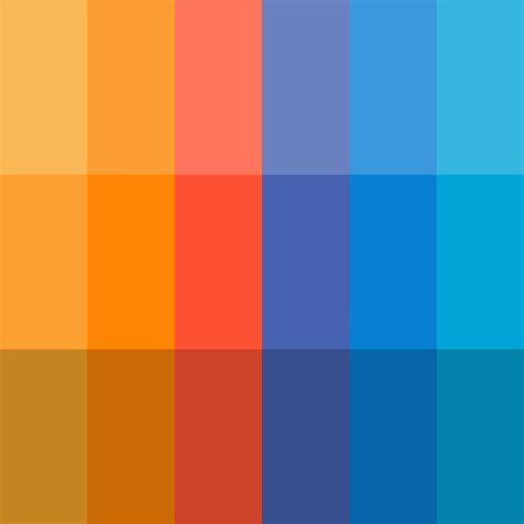 Color Palette 017 - PowerPoint Free