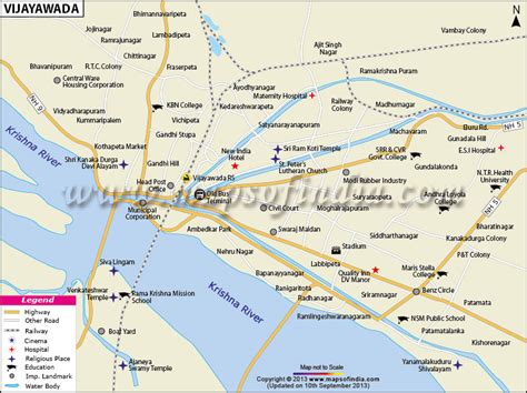 Vijayawada City Map