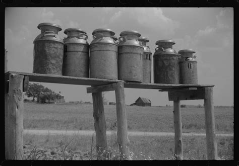 Milk cans along the road near Greensboro, Alabama Photographer Jack Delano Created May 1941 ...
