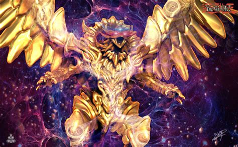 ArtStation - Fan Art Winged Dragon of Ra. The egyptian god from Yu-gi-oh!