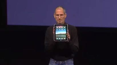 Steve Jobs Introduced the First iPad to the World 10 years Ago Today