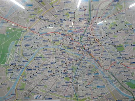 Old Metro Map of Paris with lights | Luis Tamayo | Flickr