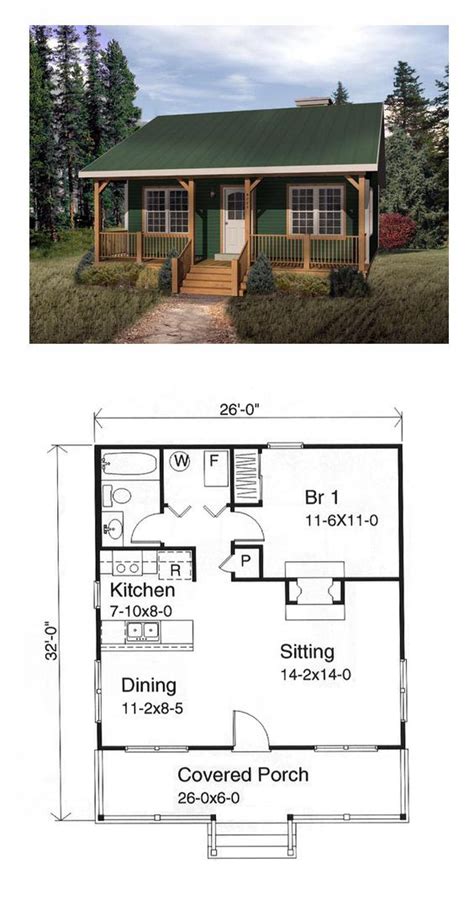 Pin by Jodi Tedders on HOME | Tiny house floor plans, House plans, Tiny house plans