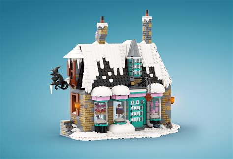 Lego Hogsmeade (HoneyDukes) | Lego hogwarts, Lego winter, Lego ...