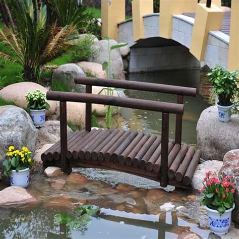 Outsunny Wooden Garden Bridge Decorative Zen Wood Garden Bridges Kit - Buy Wood Garden Bridges ...