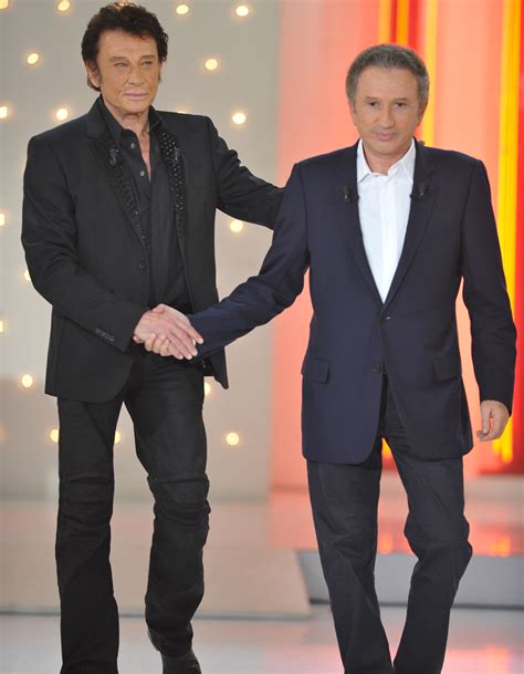 Johnny Hallyday : l’émouvant SMS qu’il a envoyé à Michel Drucker avant sa disparition - Elle