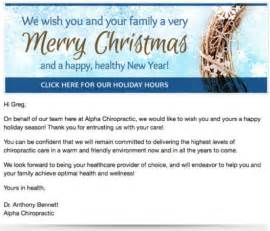 Why You Need to Email Your Patients This Holiday Season