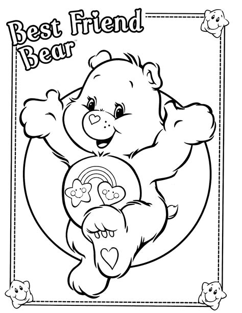 Care Bear Coloring Pages Printable