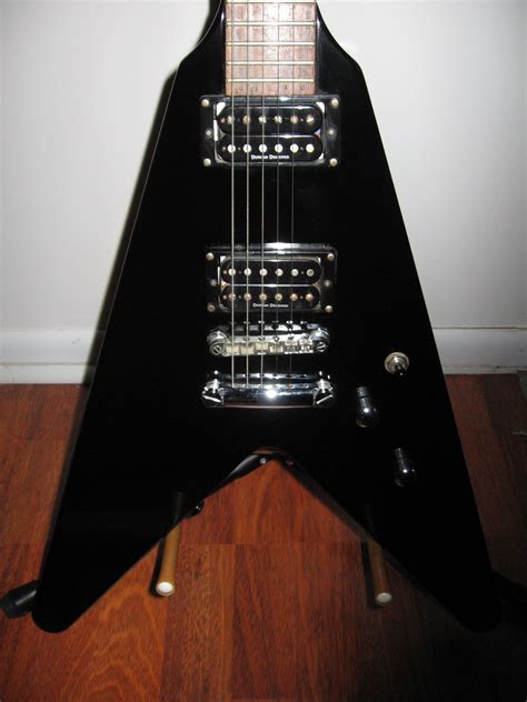 ESP LTD Flying "V" with large body and Gibson Style Headstock | Flying ...