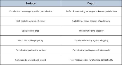 Back to Basics: The Difference Between Surface and Depth Filtration ...