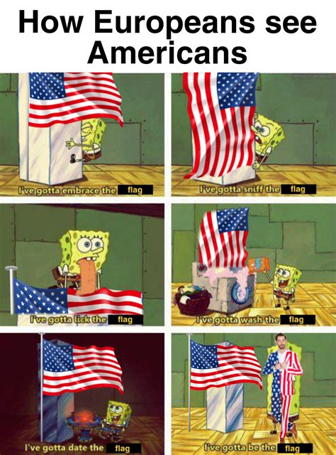 Ive gotta be the flag : r/memes