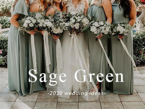 30 Natural Sage Green Theme Wedding Ideas - Elegantweddinginvites.com Blog