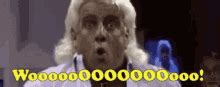 Wrestler Ric Flair Woo Surprised Reaction GIF | GIFDB.com