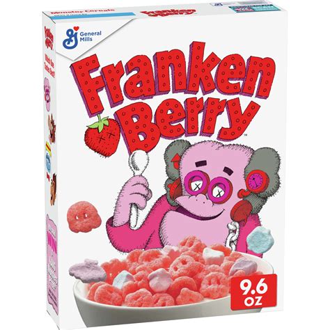 Franken Berry Breakfast Cereal, 9.6 oz Box - Walmart.com