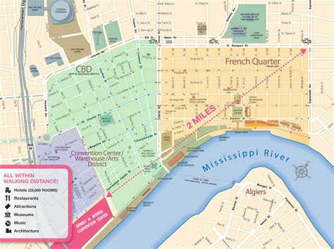 New orleans convention center map - Convention center new orleans map ...