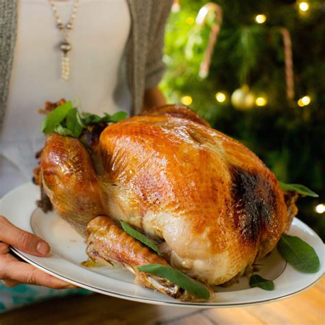 Christmas Turkey with Amazing Apple, Sage and Cashew Stuffing - Nadia Lim