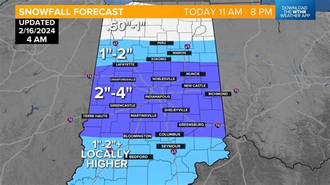 Friday snow prompts Winter Weather Advisory | Weather Blog | wthr.com