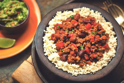 Vegetarian Chili with Cauliflower Rice Recipe | Quorn US