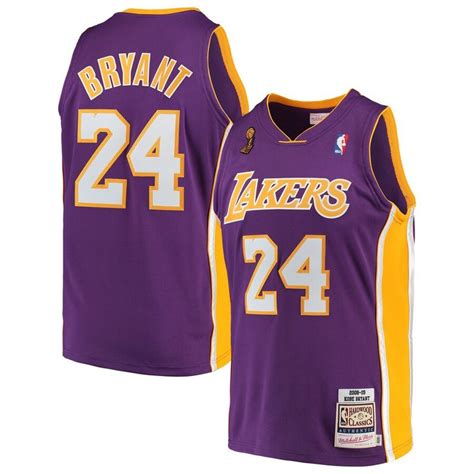 Kobe Bryant Los Angeles Lakers Mitchell & Ness 2008-09 Hardwood ...