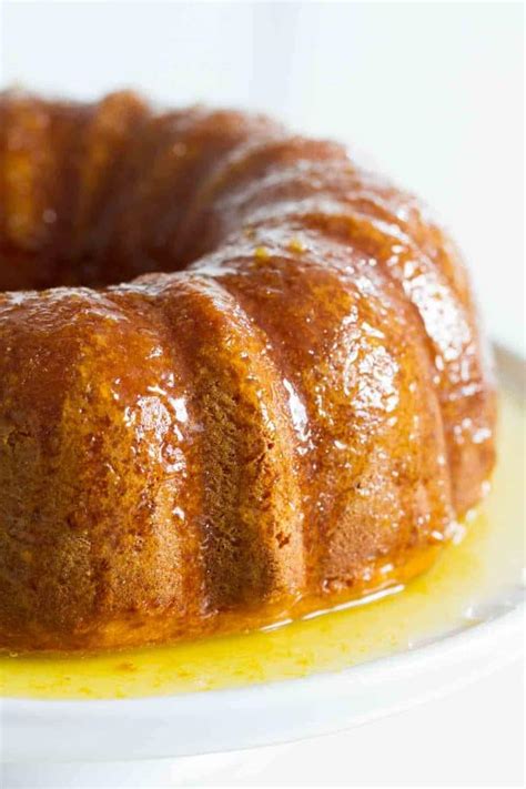 Orange Glazed Bundt Cake - Taste and Tell