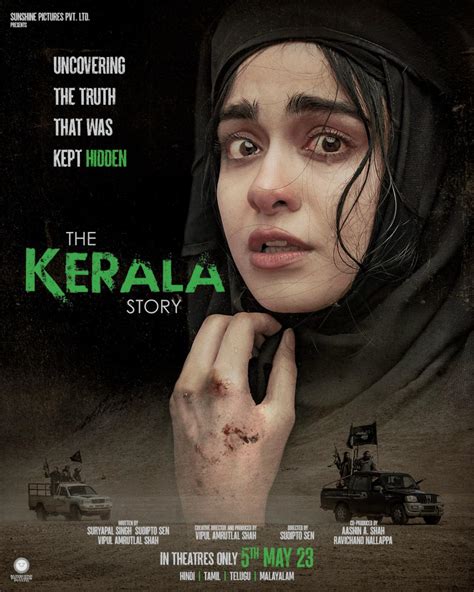 5 intriguing posters of Vipul Shah’s ’The Kerala Story’ show radicalization and loss of identity ...