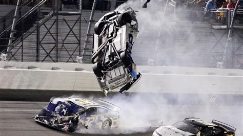 Daytona 500 2020: Ryan Newman in shocking crash, Denny Hamlin wins ...