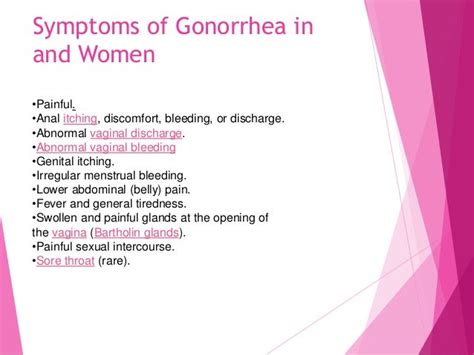 gonorrhea