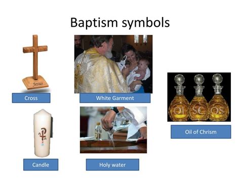 Symbols Of Baptism And Their Meanings