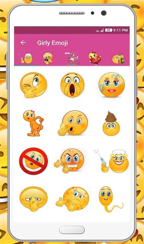 Girly Pink Emoji APK for Android Download