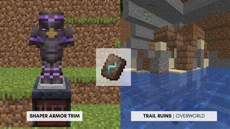 Minecraft Armor Trims - List of Locations, Recipes and More