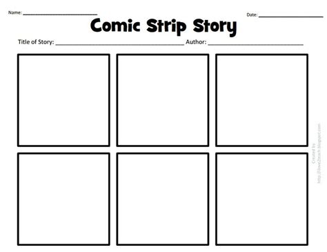 Comic Strip Story.pdf | Teaching writing, Narrative writing, Making words