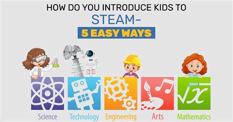 5 Ways to Introduce STEAM to Kids in 2023